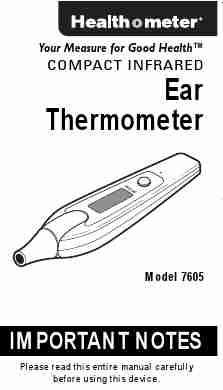 Health O Meter Thermometer 7605-page_pdf
